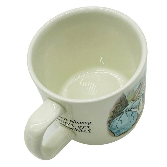 Wedgwood Peter Rabbit 3 Piece Nursery Set Plate Mug Oatmeal Bowl England Ceramic - Picture 15 of 16